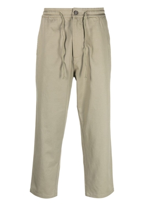 Universal Works drawstring straight trousers - Neutrals
