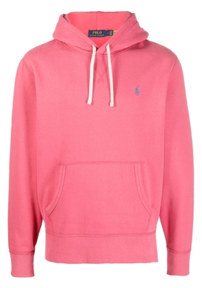 Polo Ralph Lauren embroidered-logo cotton hoodie