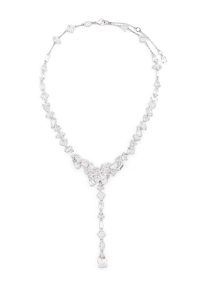 Swarovski Mesmera crystal-embellished necklace - Silver