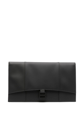 Balenciaga Hourglass flat clutch bag - Black