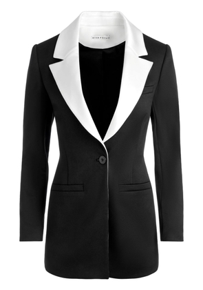 alice + olivia Silvie two-tone design blazer - Black