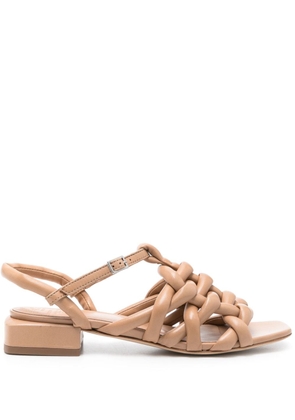 Officine Creative Gillian leather sandals - Neutrals
