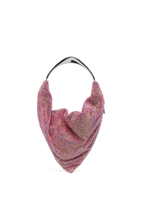 Benedetta Bruzziches Ursolina crystal-embellished bag - Pink