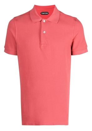 TOM FORD short-sleeves polo shirt - Pink