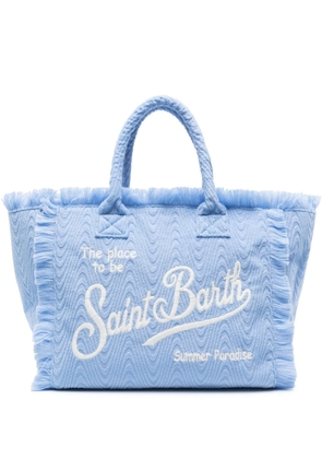 MC2 Saint Barth Vanity terry-cloth tote bag - Blue