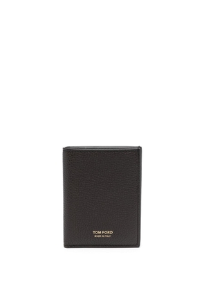 TOM FORD classic leather cardholder - Brown