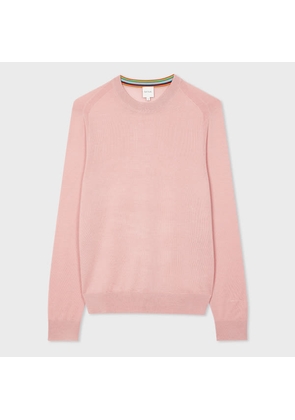 Paul Smith Light Pink Merino Wool Sweater