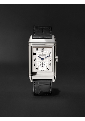 Jaeger-LeCoultre - Reverso Classic Large Hand-Wound 45mm x 27mm Stainless Steel and Alligator Watch, Ref. No. Q3858520 - Men - White