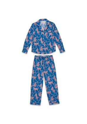 Desmond & Dempsey Cotton Chango Pyjama Set
