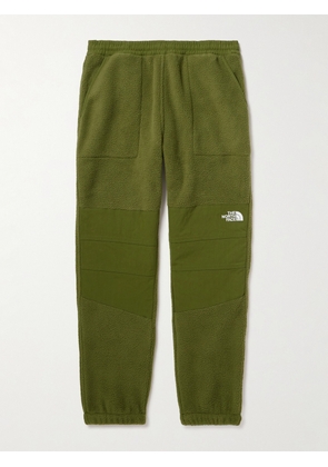 The North Face - Denali Tapered Recycled-Fleece and Ripstop Sweatpants - Men - Green - S
