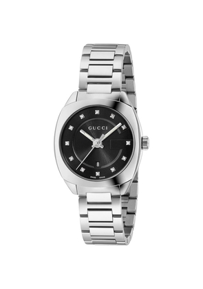 Gucci Stainless Steel And Diamond Gg2570 Watch 29Mm