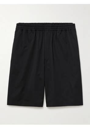 RÓHE - Wide-Leg Cotton-Twill Shorts - Men - Black - IT 46