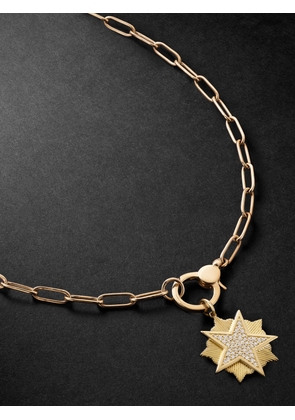 Ileana Makri - Star Gold Diamond Pendant Necklace - Men - Gold
