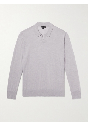 James Perse - Cashmere Polo Shirt - Men - Gray - 1