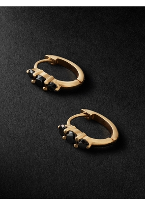 Ileana Makri - Gold Diamond Hoop Earrings - Men - Gold