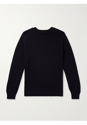Anderson & Sheppard - Cotton Sweater - Men - Black - S