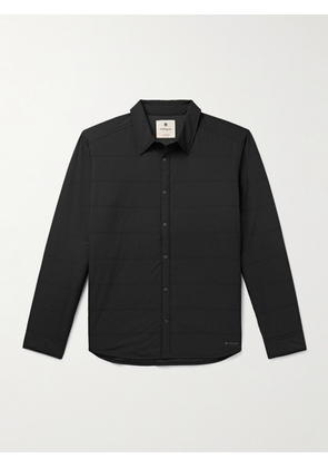 Snow Peak - Quilted Primeflex® Shell Shirt Jacket - Men - Black - S