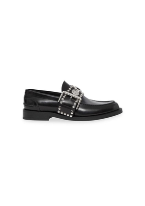 Burberry Mens Marita Black Leather Loafers