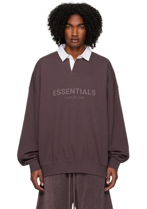 Fear of God ESSENTIALS Purple Bonded Polo