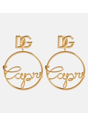 Dolce&Gabbana Capri DG clip-on earrings