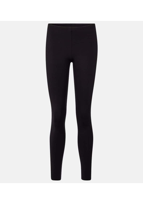 The Row Woolworth mid-rise leggings