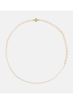 Sophie Bille Brahe Petite Peggy 14kt gold and pearl necklace