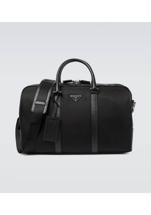Prada Re-Nylon and Saffiano leather duffel bag