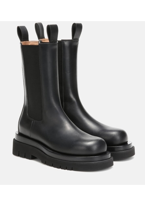 Bottega Veneta Lug leather ankle boots