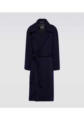 Balenciaga Belted cashmere coat