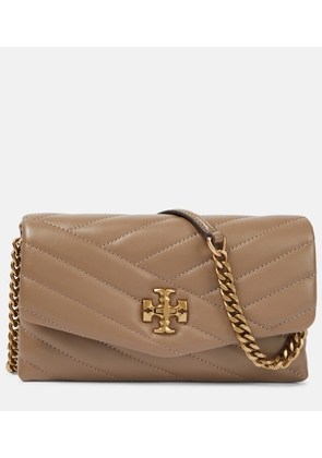 Tory Burch Kira leather wallet on chain