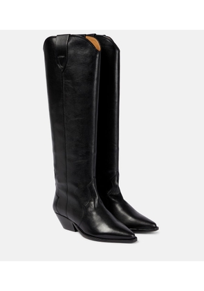 Isabel Marant Denvee leather knee-high boots