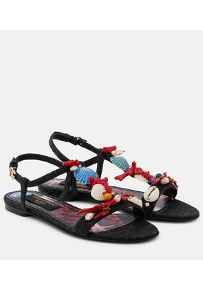 Dolce&Gabbana Capri embellished sandals