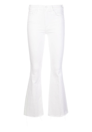 MOTHER high-rise flared jeans - White