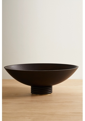 L'Objet - Alhambra Smoked Ash And Brass Bowl - Brown - One size