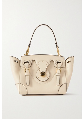 Ralph Lauren Collection - Soft Ricky Small Leather Tote - Cream - One size