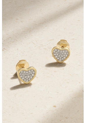 Yvonne Léon - 9-karat Gold Diamond Earrings - One size