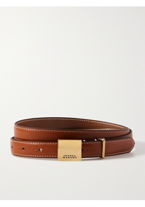Isabel Marant - Lowell Leather Belt - Brown - 70,75,80,85,90,95,100