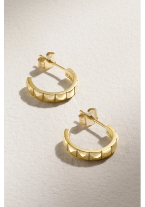 Jennifer Meyer - Mini Square 18-karat Gold Hoop Earrings - One size