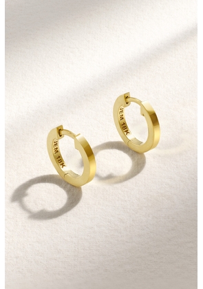 Jennifer Meyer - Small Huggies 18-karat Gold Hoop Earrings - One size