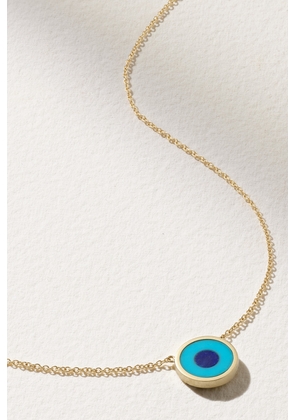 Jennifer Meyer - Mini Evil Eye 18-karat Gold, Turquoise And Lapis Lazuli Necklace - One size