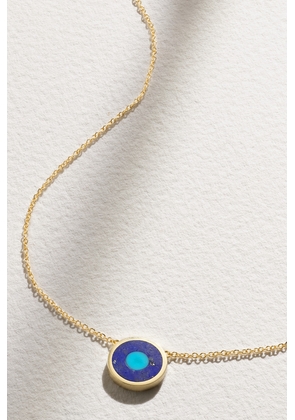 Jennifer Meyer - Mini Evil Eye 18-karat Gold, Turquoise And Lapis Lazuli Necklace - One size