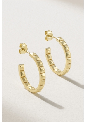 Jennifer Meyer - Small Square 18-karat Gold Hoop Earrings - One size