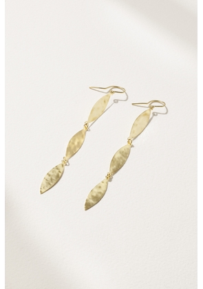 Jennifer Meyer - Hammered 18-karat Gold Earrings - One size