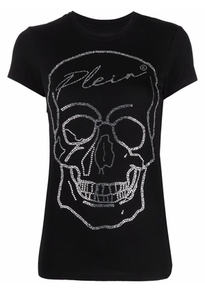 Philipp Plein skull-detail short-sleeved T-shirt - Black