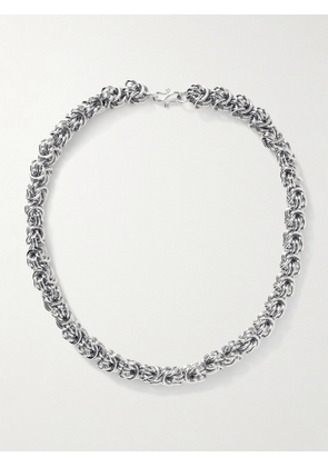 LIÉ STUDIO - The Flora Silver-plated Necklace - One size