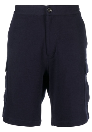 Brunello Cucinelli jersey knee-length shorts - Blue