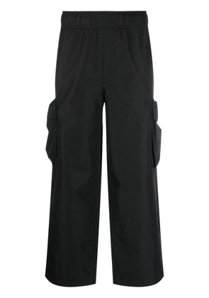 Calvin Klein Jeans technical cropped cargo trousers - Black