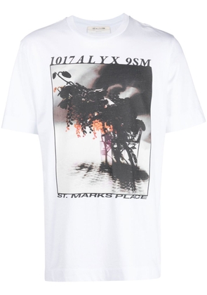 1017 ALYX 9SM graphic-print short-sleeved T-shirt - White