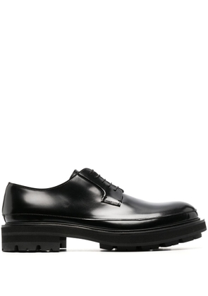 Alexander McQueen leather Derby shoes - Black