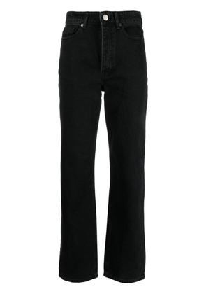 By Malene Birger straight-leg organic-cotton jeans - Black